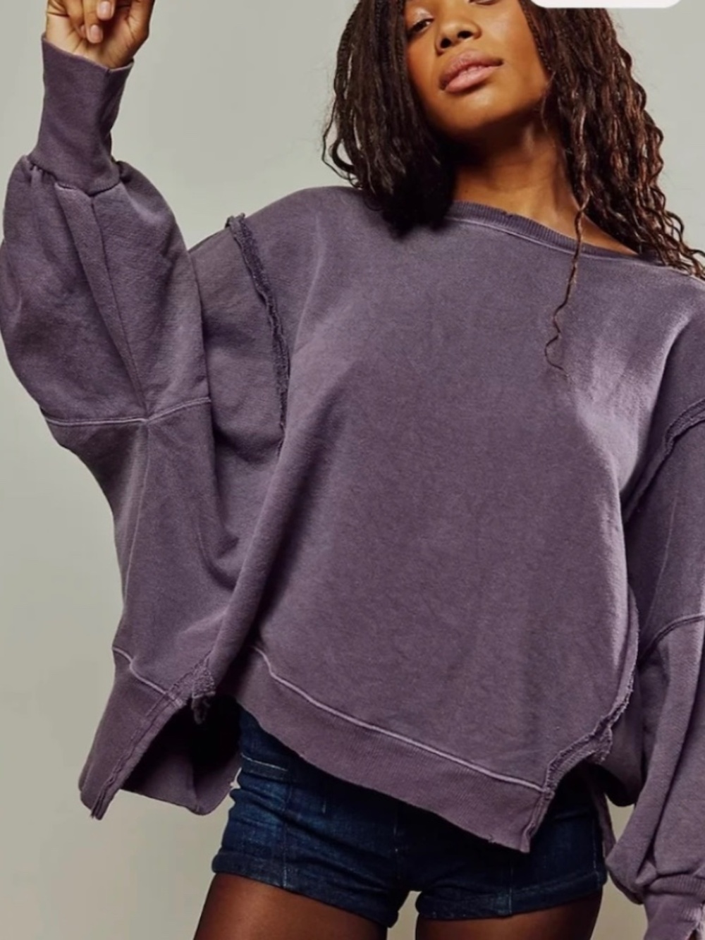 Free People ┆XS┆RARE COLOR** Camden┆Plum┆315
